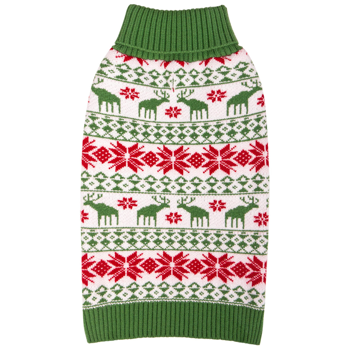 KYEESE Dog Christmas Sweater for Medium Large Dogs, Buffalo Plaid Reindeer