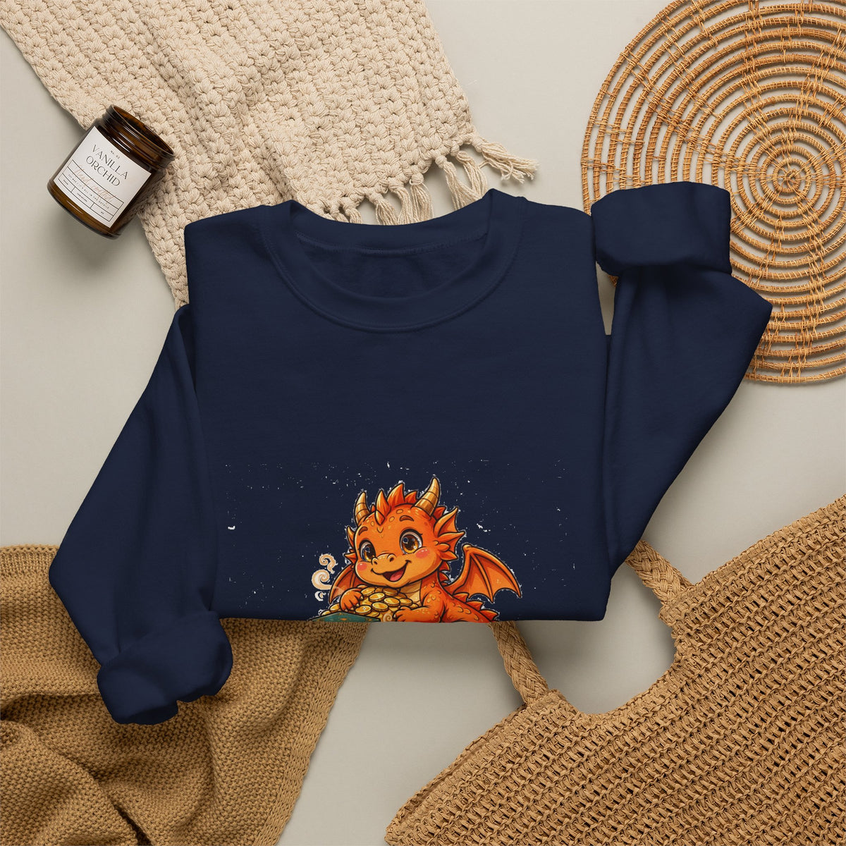 Born to Hoard — Funny Dragon Sweatshirt
