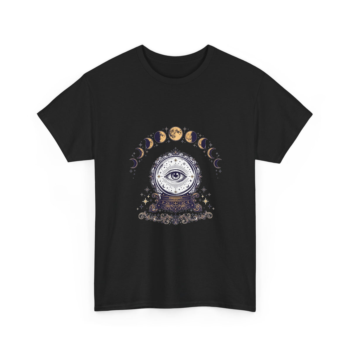Crystal Ball All-Seeing Eye T-Shirt | Witchy Mystical Tee