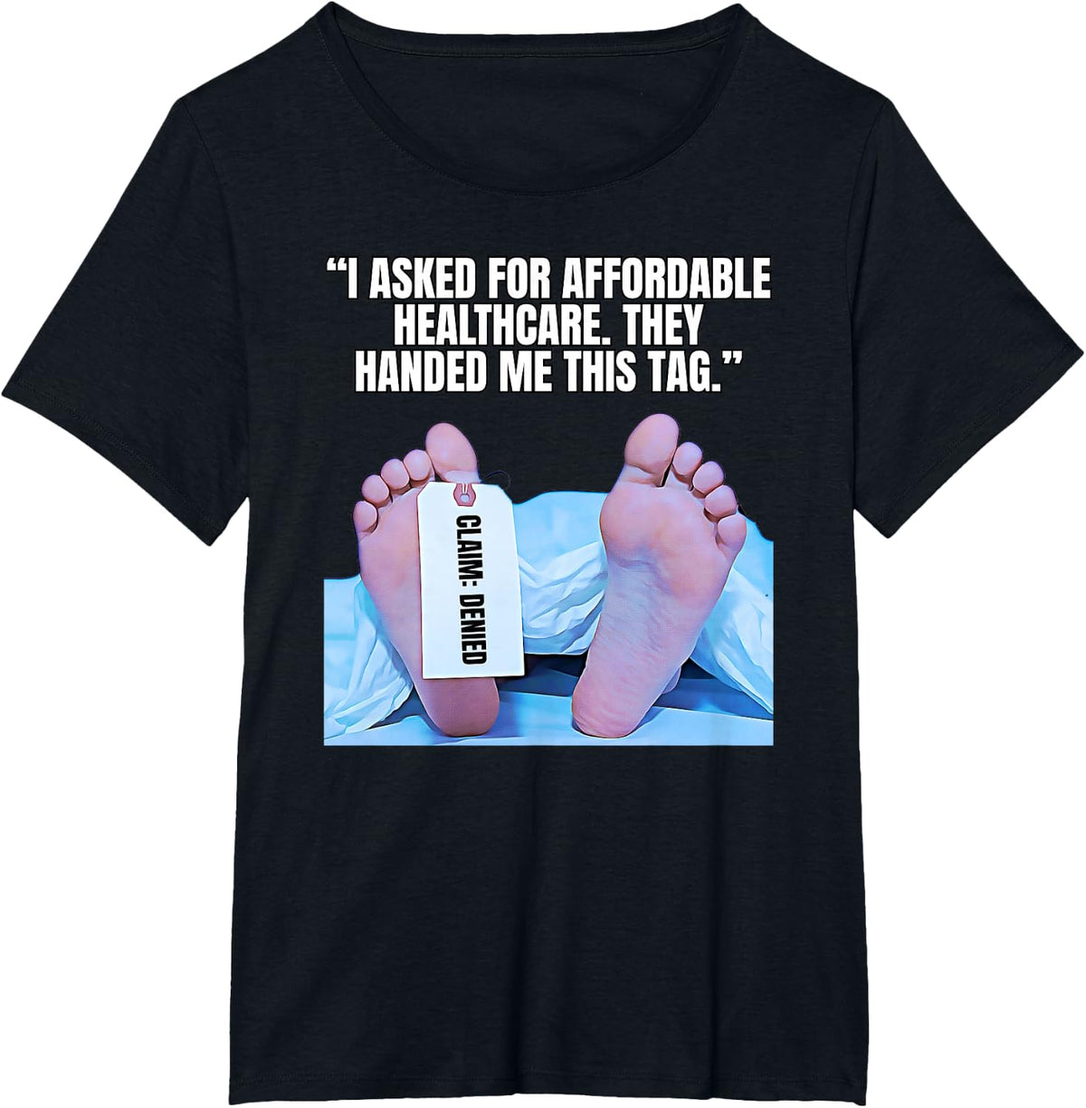 Hospital Bill Humor Funny Healthcare Cost Design T-Shirt