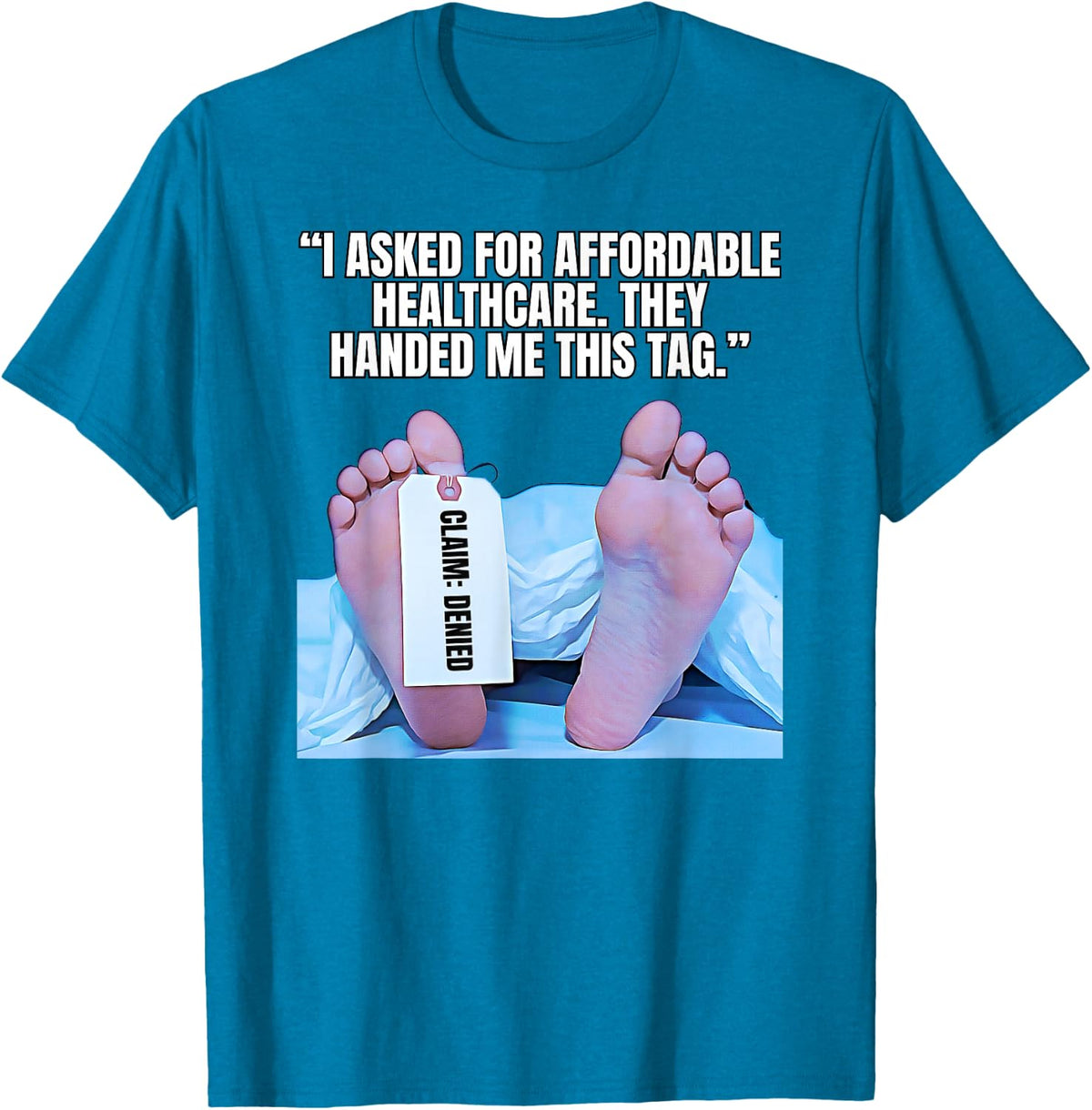 Hospital Bill Humor Funny Healthcare Cost Design T-Shirt