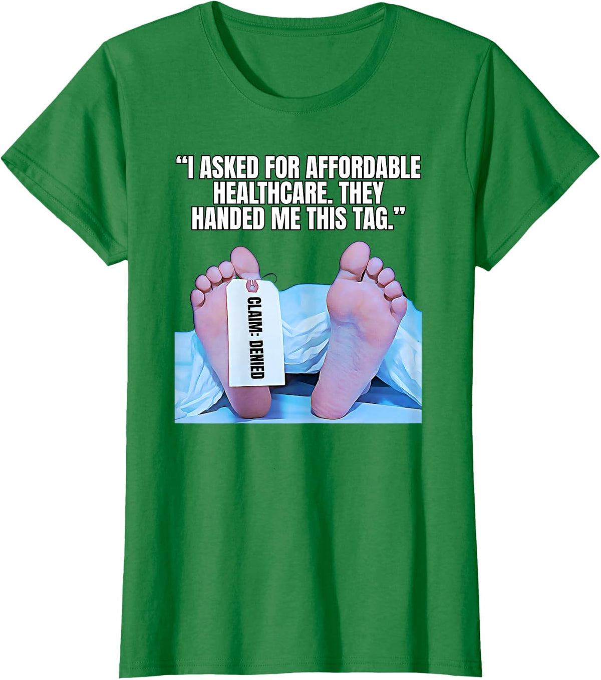 Hospital Bill Humor Funny Healthcare Cost Design T-Shirt