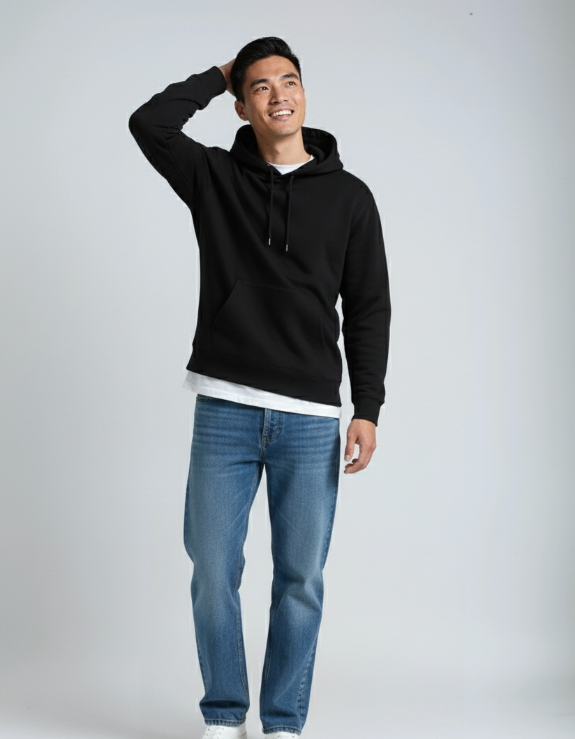 Heavyweight Fleece Pullover Hoodie